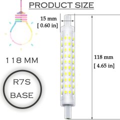 10W Dimmable R7S LED Light Bulb