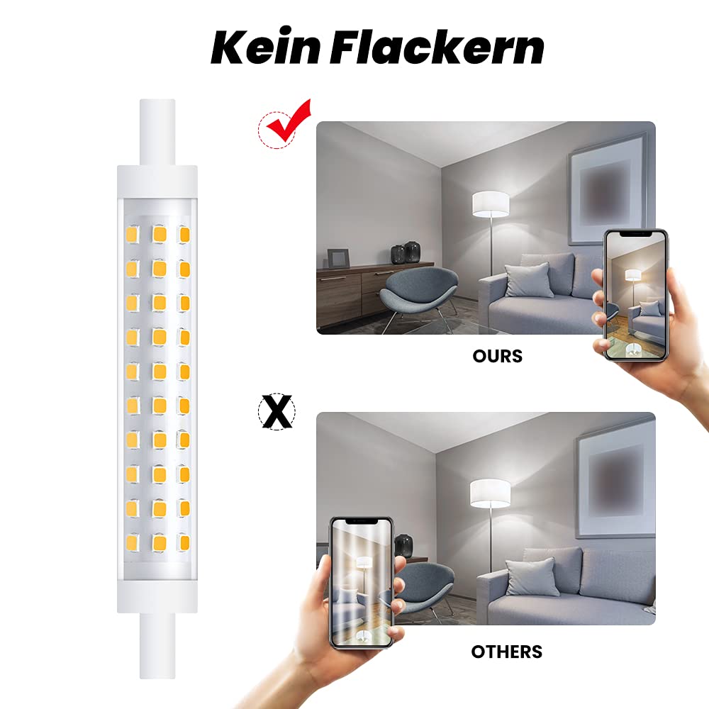 10W Dimmable R7s LED Light Bulb