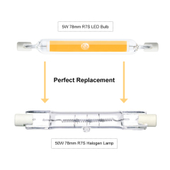 5W Non-dimmable R7S LED Light Bulb