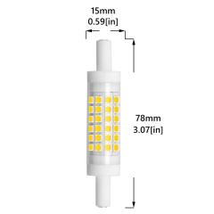 5W R7s 78MM Dimmable LED Light Bulb