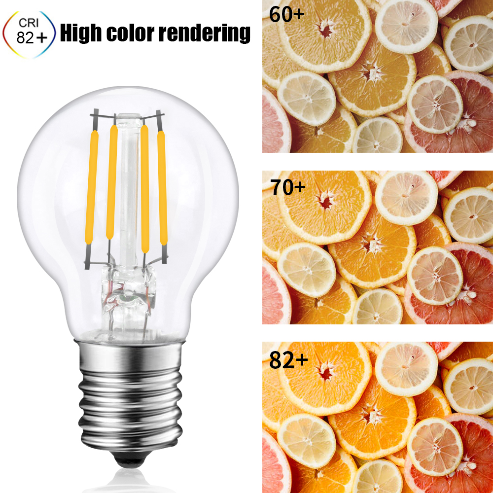 4W A35 E17 LED Vintage Light Bulbs