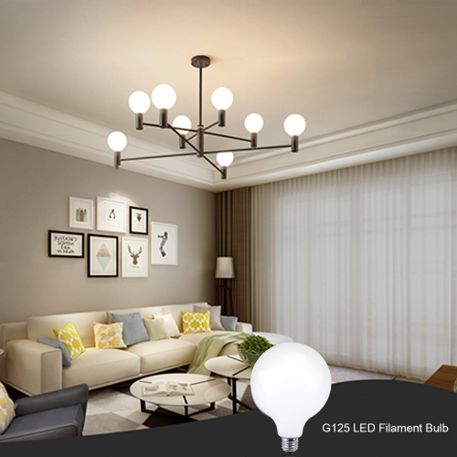 10W G125 E26/E27 LED Vintage Light Bulbs
