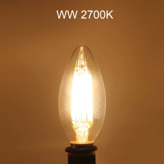 6W C35 E14 LED Vintage Light Bulb