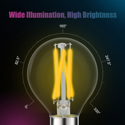 4W G16.5 E12 LED Vintage Light Bulb