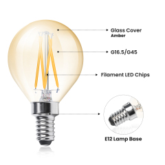 4W G45 E12 LED Vintage Light Bulb