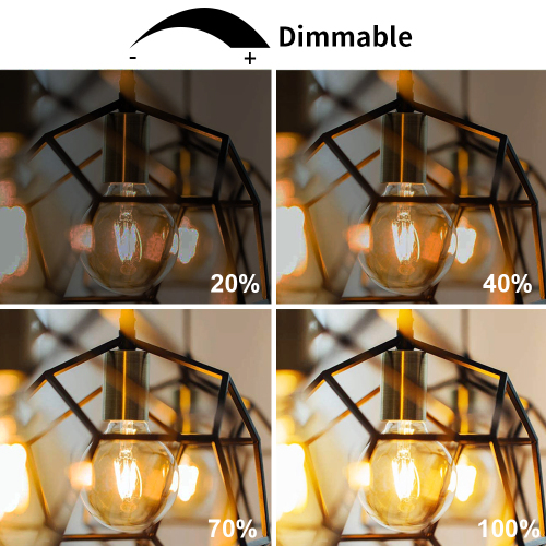 4W G40 E17 LED Vintage Light Bulb