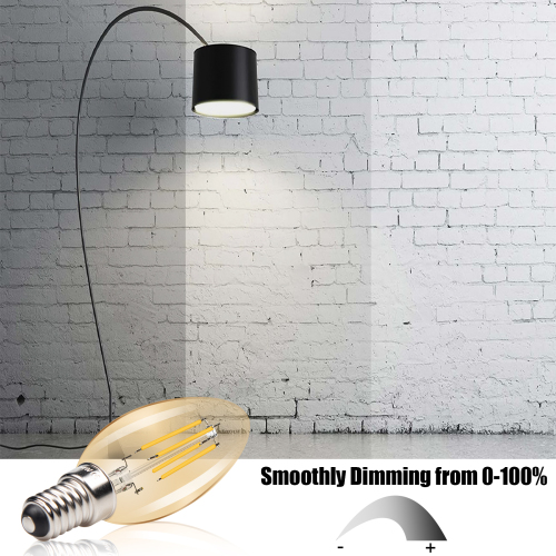 4W C35 E14 LED Vintage Light Bulb