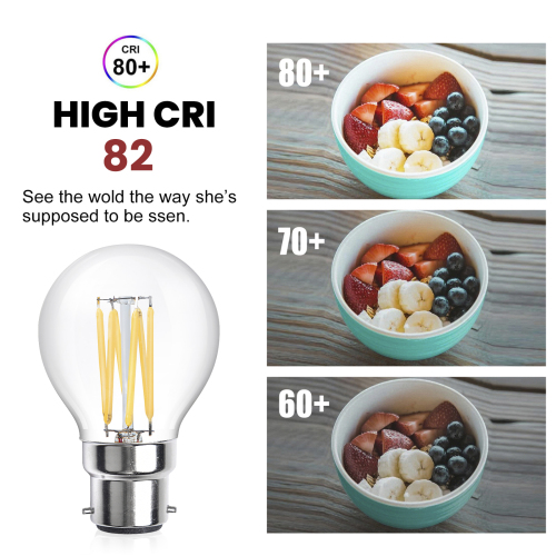 6W G45 B22 LED Vintage Light Bulb