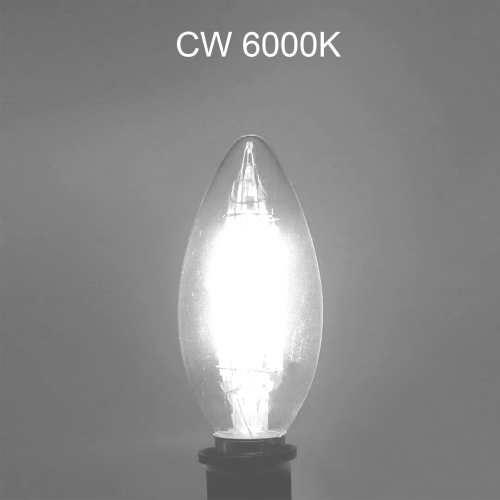 6W C35 E14 LED Vintage Light Bulb