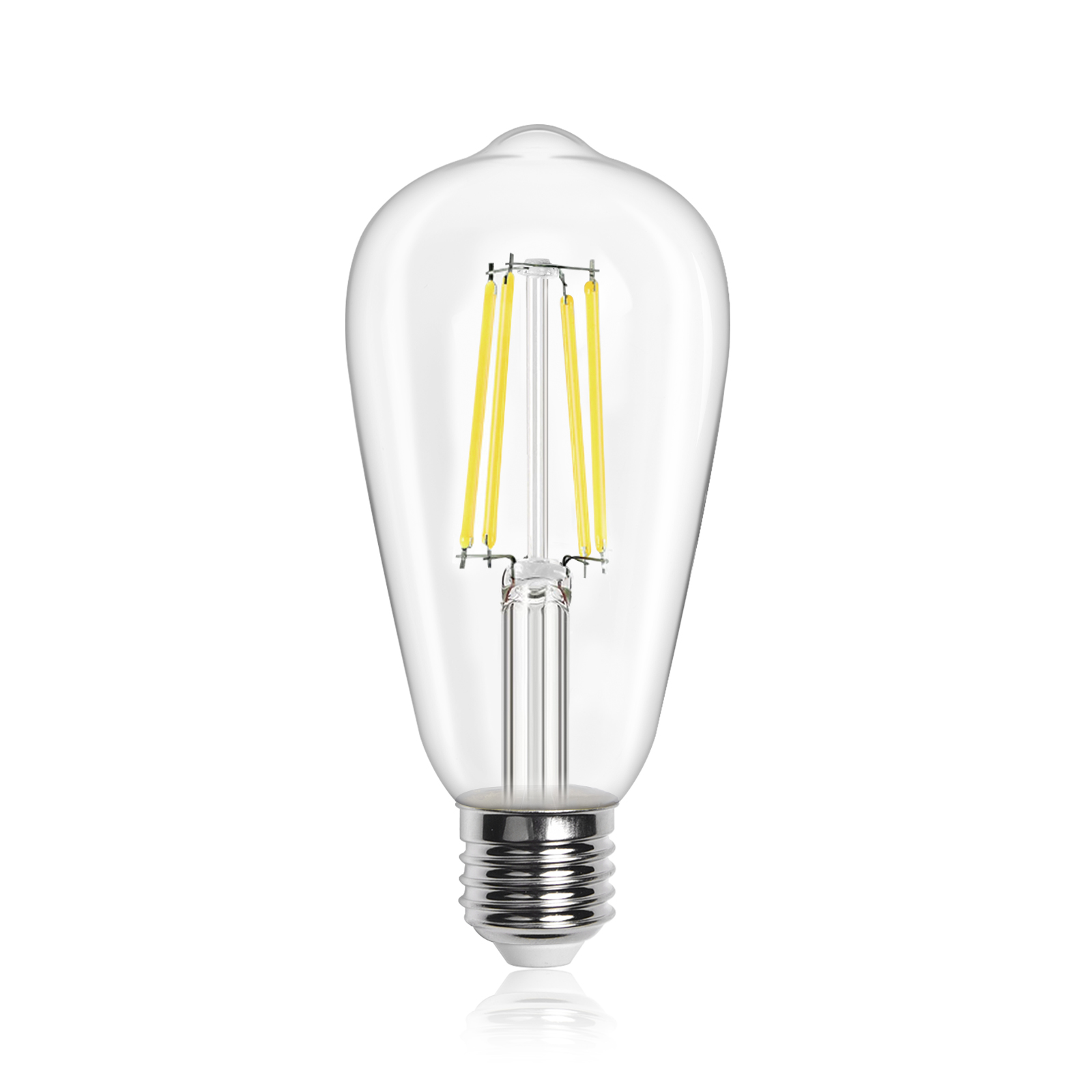6W ST64 E27 LED Vintage Light Bulb