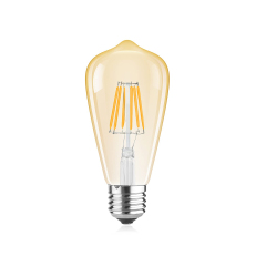 6W ST58 E27 LED Vintage Light Bulb
