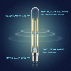 4W T20/T6 BA15D LED Vintage Light Bulb