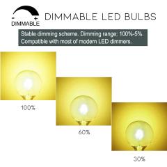 4W G125 E27 LED Vintage Light Bulb