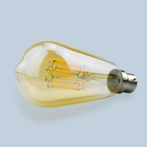 8W ST64 B22 LED Vintage Light Bulb