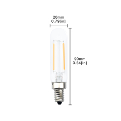 2W T20/T6 E12 LED Vintage Light Bulb