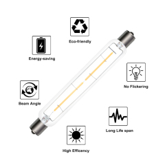 2.5W T25 S15S LED Vintage Light Bulb