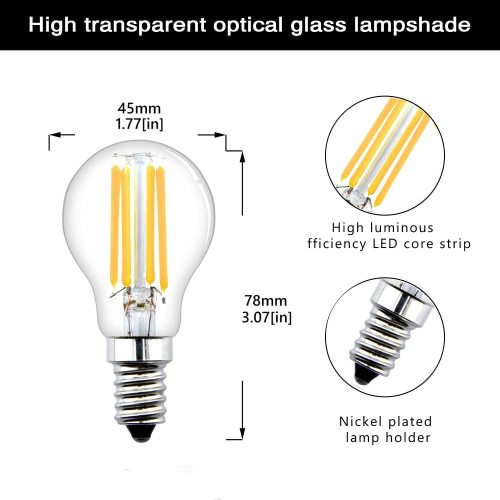 4W G45 E14 LED Vintage Light Bulb