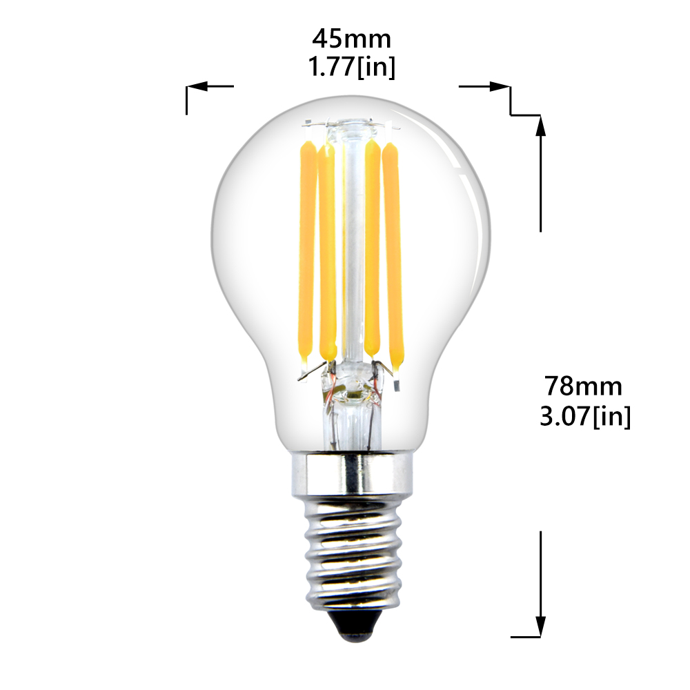 4W G45 E14 LED Vintage Light Bulb