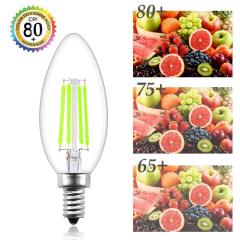 4W C35 E12 LED Green Vintage Light Bulb