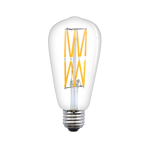 12W ST64 E26/E27 LED Vintage Light Bulb