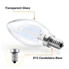 4W C35 E12 LED Blue Vintage Light Bulb