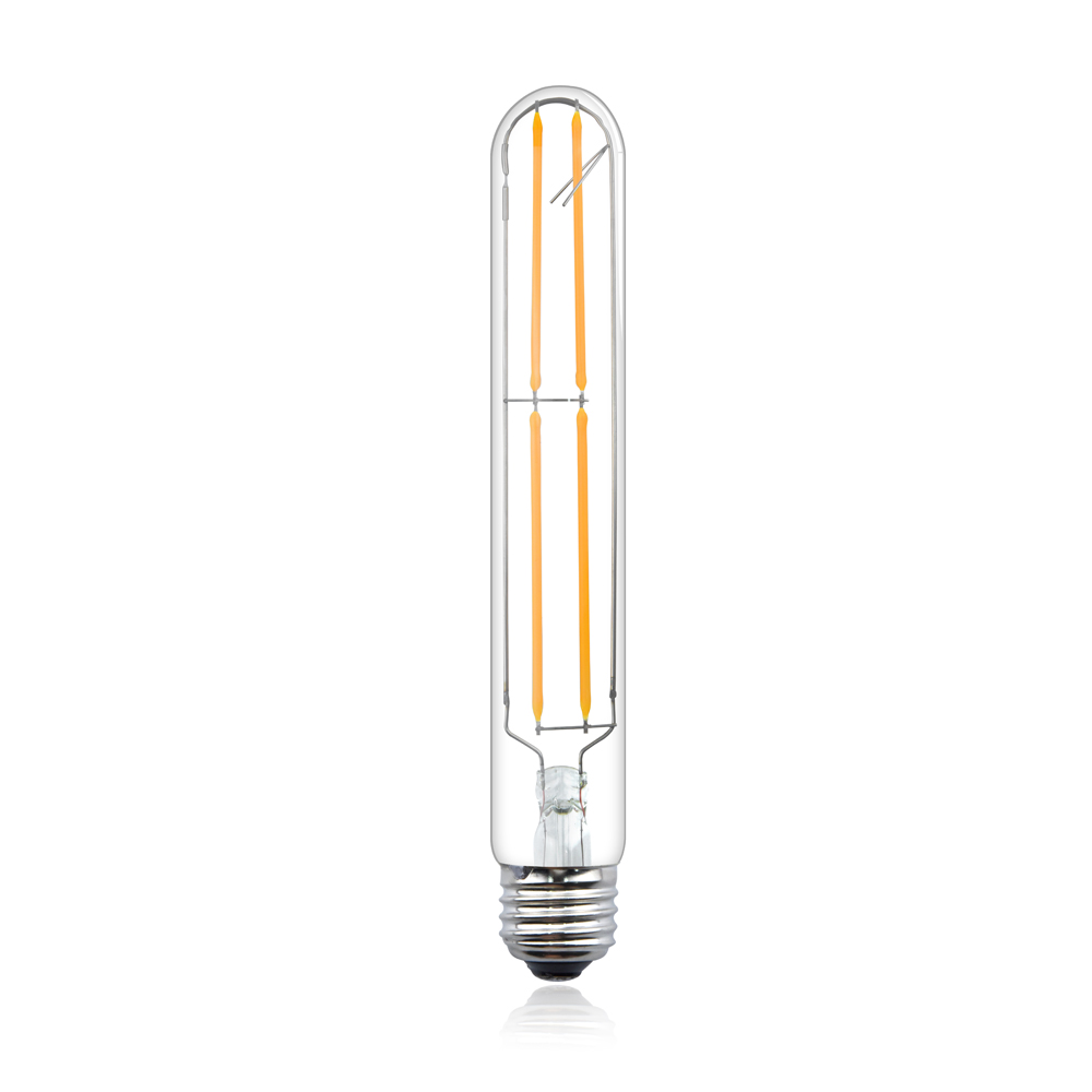 8W T10 E26 Tubular LED Vintage Light Bulb