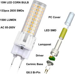 15W G8.5 LED PL Lamp