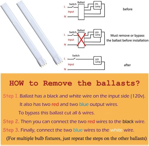 18W 2G11 4 Pin LED PLC Lamp