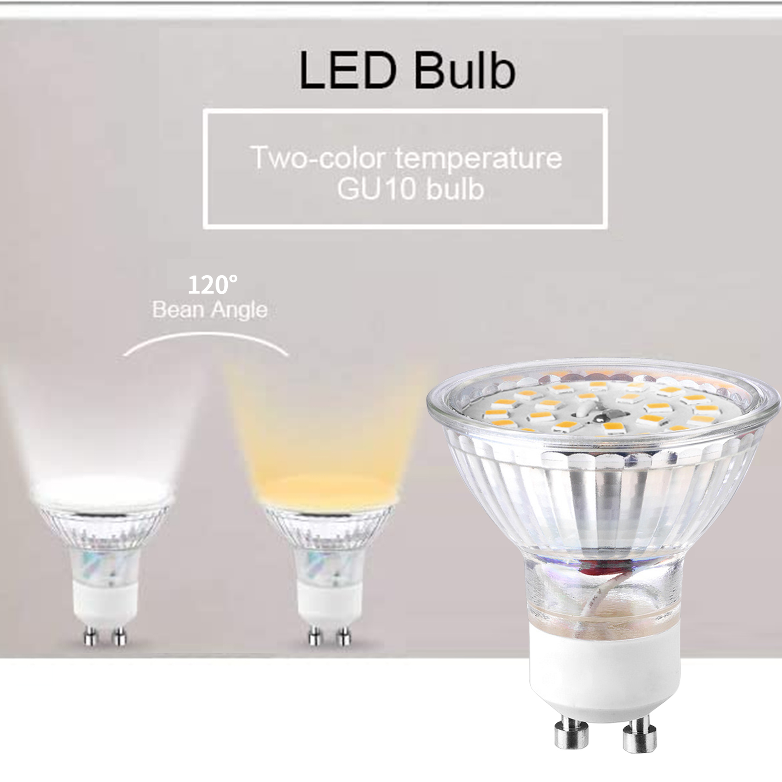 6W LED GU10 MR16 Bulb