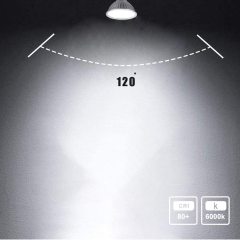5W Dimmable LED GU10 MR16 Bulb
