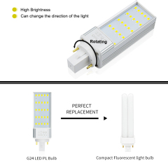 7W G24 2-Pin PLC Lamps