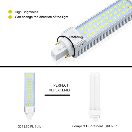 13W G24Q 2-Pin PLC LED Lamp