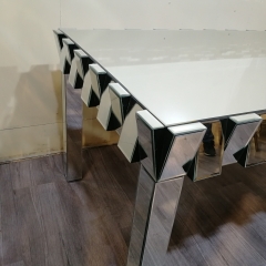 Mirrored console table