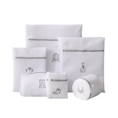 Set of Sandwich Mesh Laundry Bag