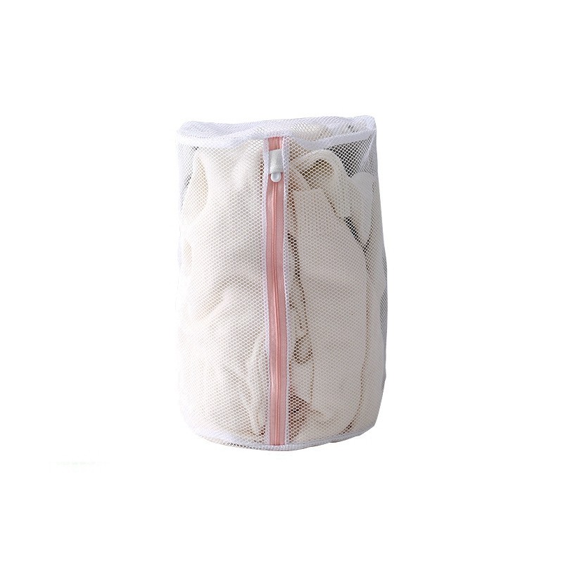 Cylinder Coarse Mesh Wash Bag