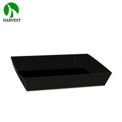 6.5x4.5 Black Rectangle Paper Tray