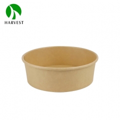 150mm 6 Inch 500ml 16oz Kraft Paper Bowl