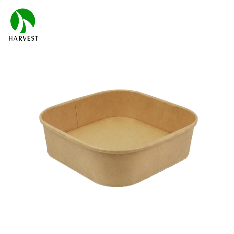 1000ml Square Kraft Paper Box