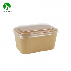 1000ml Rectangle Kraft Paper Box