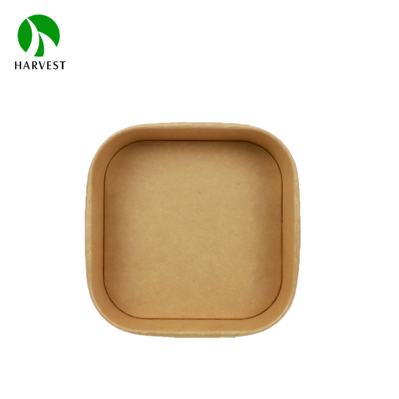 1000ml Square Kraft Paper Box