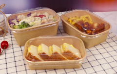 PH750 750ml Rectangle Kraft Paper Box