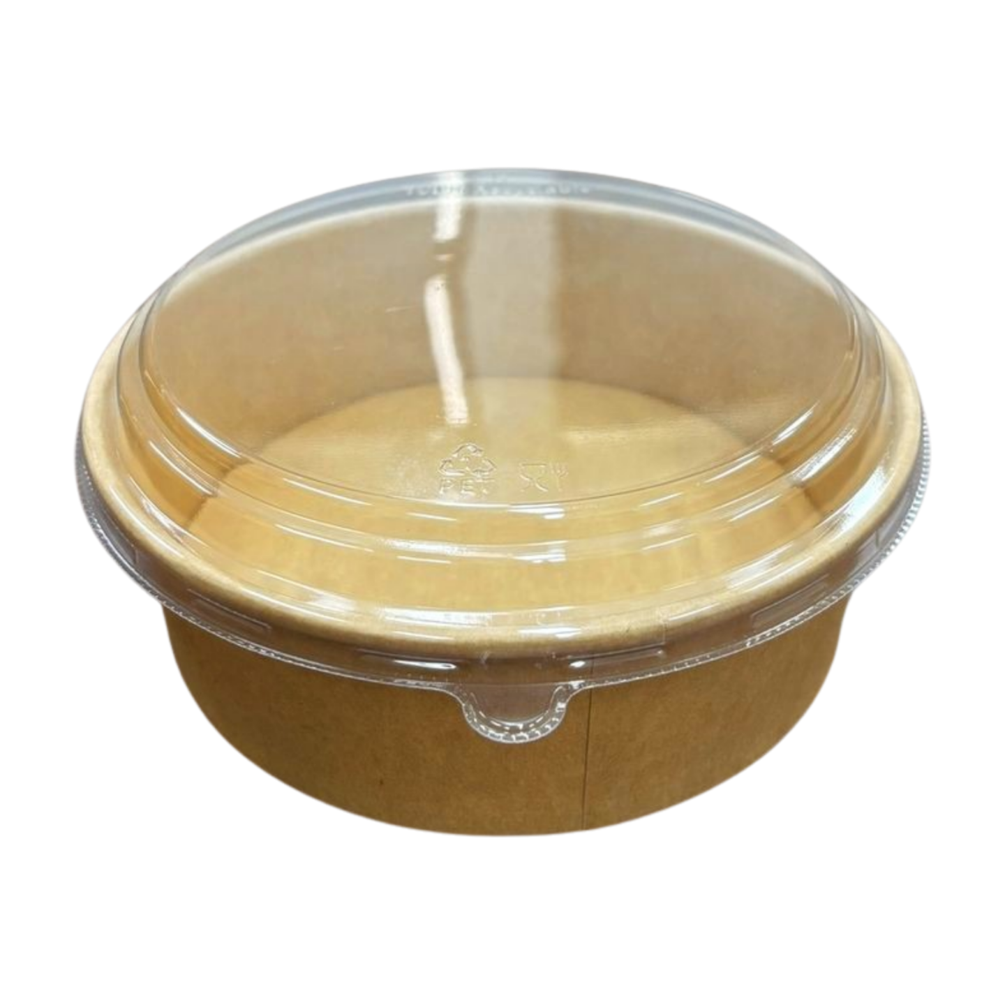 183 mm 1000 ml Take Away Kraft Paper Bowl