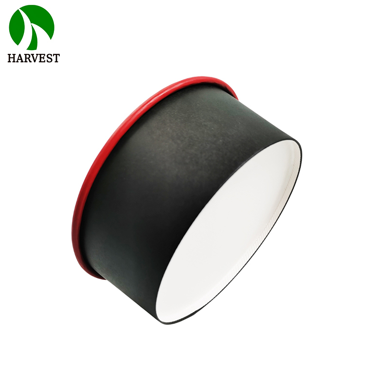 500ml 750m 1000ml Red Kraft Paper Round Bowls