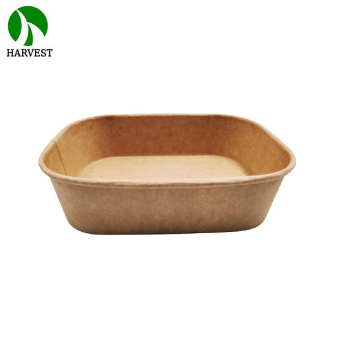 830ml 1120ml Take Away Kraft Paper Bowl