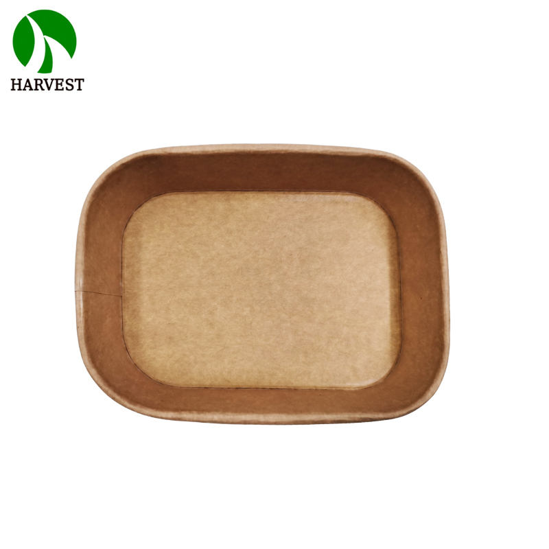 830ml 1120ml Take Away Kraft Paper Bowl