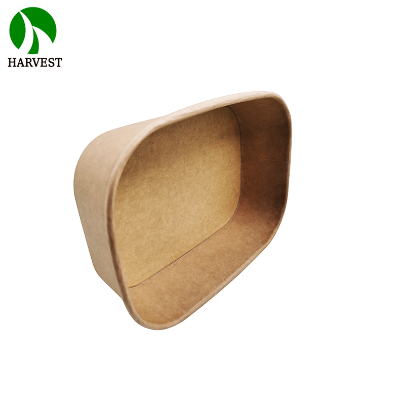 830ml 1120ml Take Away Kraft Paper Bowl