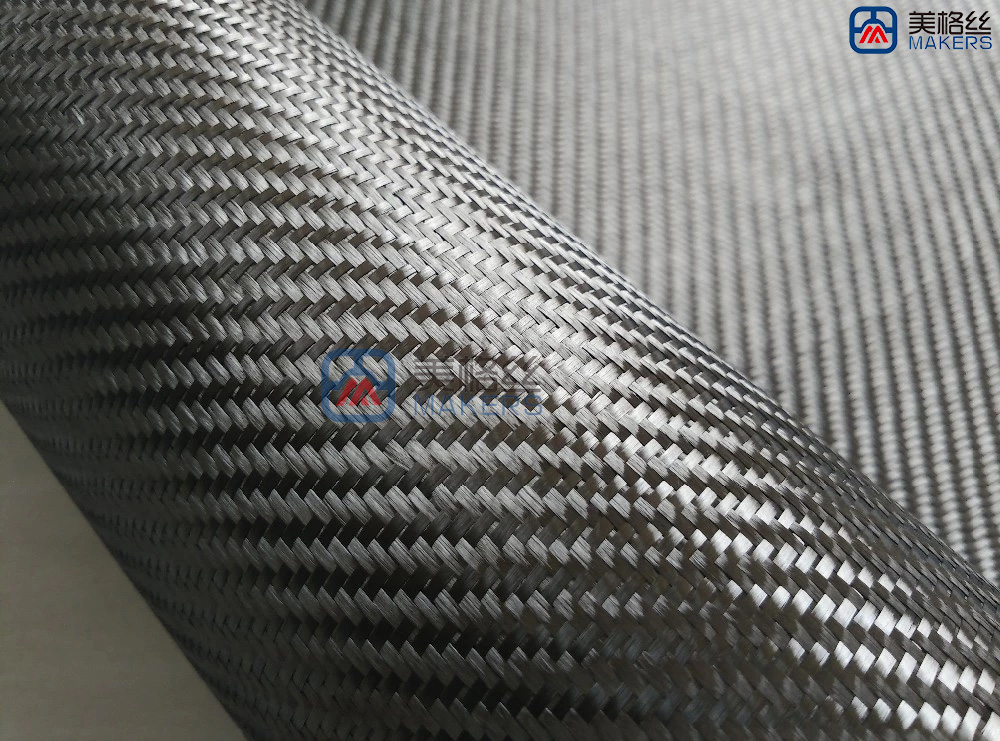 3k 240gsm twill regular pattern carbon fiber fabrics/cloth factory in China