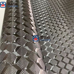 3k 240gsm 3D(cube shape) pattern Jacquard carbon fiber fabrics/cloth