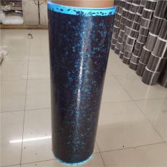 Unquie prepreg 12K 400gsm black forged carbon fiber prepreg