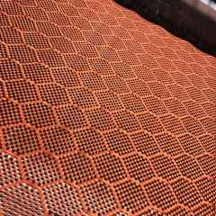 Popular custom 3K 240gsm colorful honeycomb/hexagonal dry carbon fibers / carbon fiber clothes